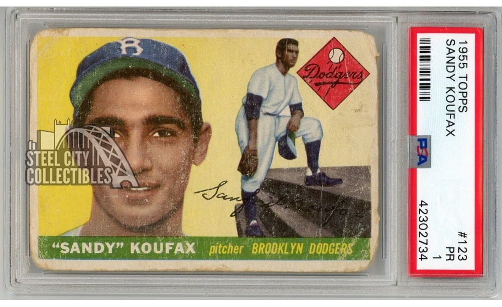Sandy Koufax 1955 Topps