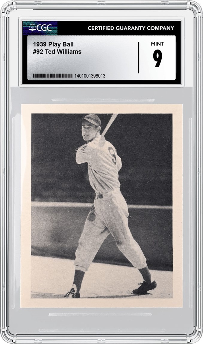 Ted Williams 1939 Play Ball